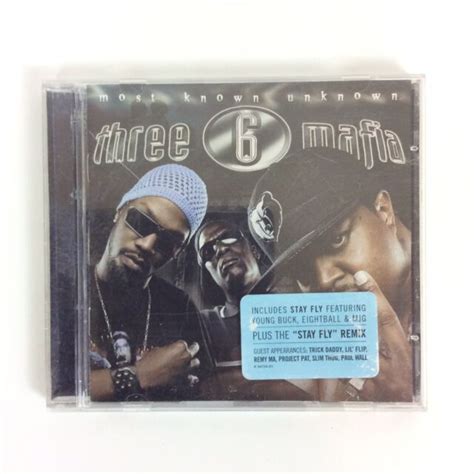 Most Known Unknown Edited By Three 6 Mafia Cd Sep 2005 Hypnotize Minds For Sale Online Ebay