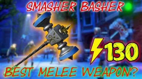 ⚡130 Smasher Basher Review Best Melee Yet Fortnite Save The World