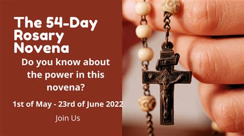 The 54 Day Rosary Novena My Catholic Space