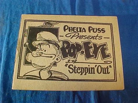 Orig 1930s Tijuana Bible Comic Book Popeye In Steppin Out 12 50 Picclick