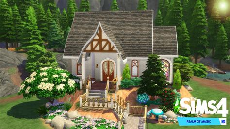 The Sims 4 Small Witch House House Build Youtube