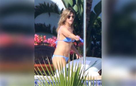 Jennifer Aniston Birthday Bikini Boobs Butt Photos Turns 48 In