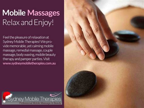 Mobile Massages Relax And Enjoy Feel The Pleasure Of Relaxation At