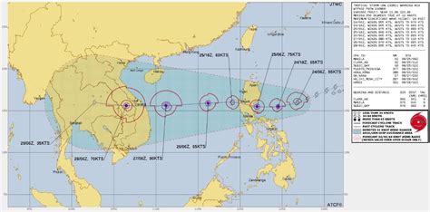 Tropical Storm “noru” Karding Intensifying Landfall Expected In Luzon Philippines The Watchers