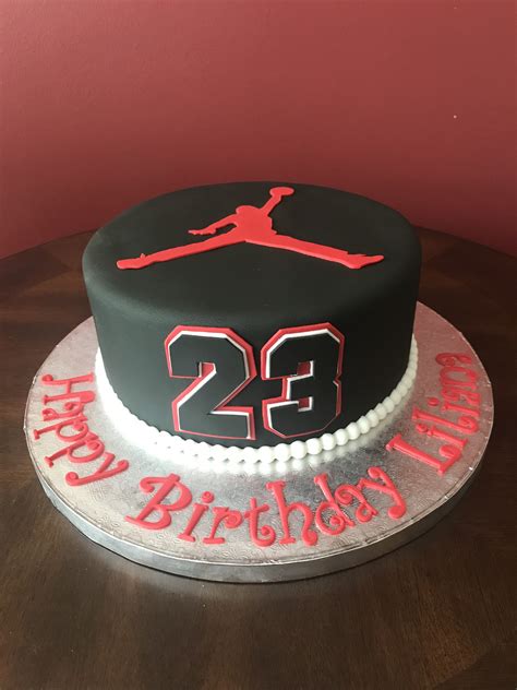 Michael Jordan Birthday Cake Basketball Birthday Cake Birthday Cakes For Her 23rd Birthday