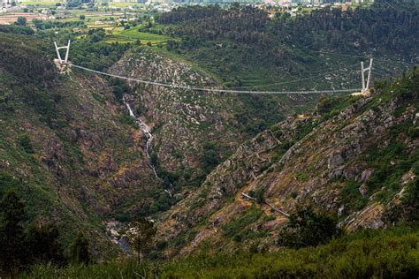 Portugal 516 Arouca Ist Die Längste Fussgängerhängebrücke Der Welt