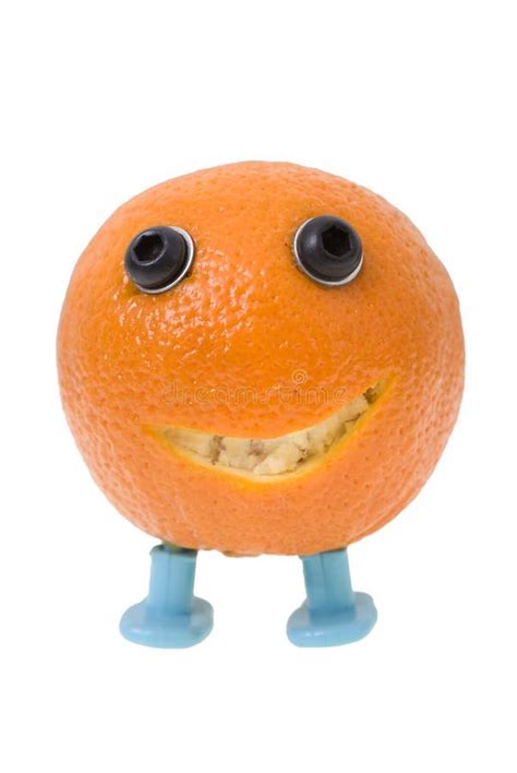 Smiling Orange Stock Photo Image Of Skin Isolated Healthy 8033474