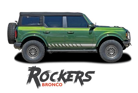 2021 2023 Ford Bronco Stripes Bronco Decals Bronco Graphics Mcg