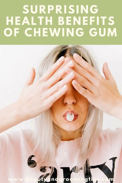 Health Benefits Of Chewing Gum Beauty And Personal Grooming