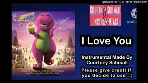 Barney Barney I Love You Instrumental Youtube