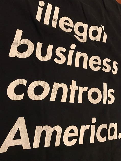 Supreme is releasing this morrissey photo tee against his wishes. Supreme Illegal Business Controls America Tee | Grailed