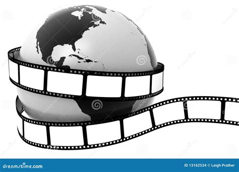 Earth Wrapped In Film Stock Photography 12849992