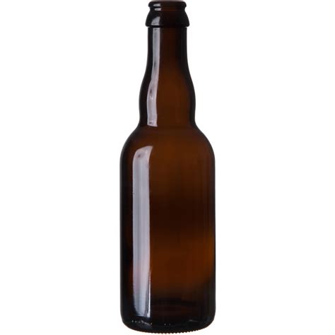 12 68 Oz 375 Ml Amber Glass Belgian Beer Bottle Pry Off Crown