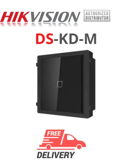 hikvision ds kd m kd8 series pro modular door station card reader module 119 55 picclick