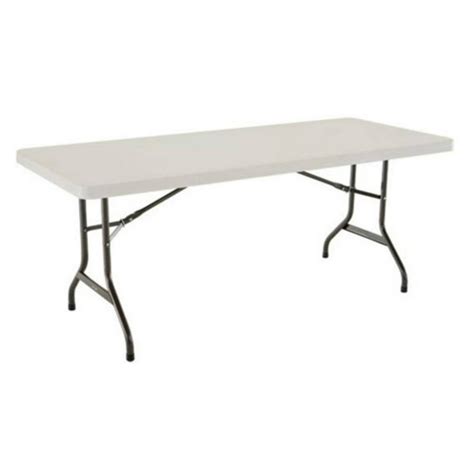 Lifetime 6 Ft Rectangle Commercial Folding Table 4 Pack Walmart