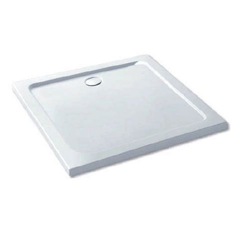 Eastbrook Volente Square Shower Tray 1100mm X 1100mm Stone Resin