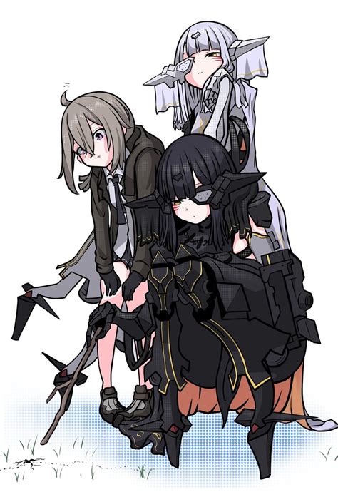 M200 Nyto Nyto Adeline And Nyto Alina Girls Frontline Drawn By