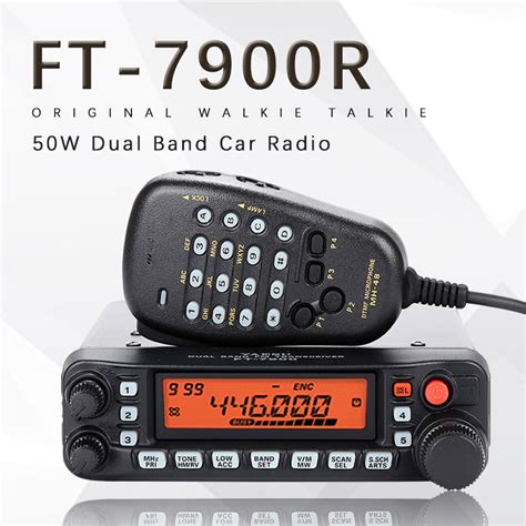 General Yaesu Ft 7900r Car Mobile Radio Dual Band 10km Two Way Radio Vehicle Base Station Radio