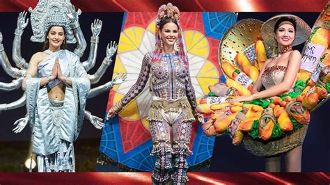 All The Jaw Dropping National Costumes From Miss Universe 2018 Preview