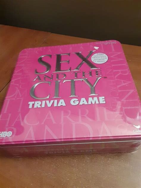 Sex And The City Trivia Game New In Package Ebay