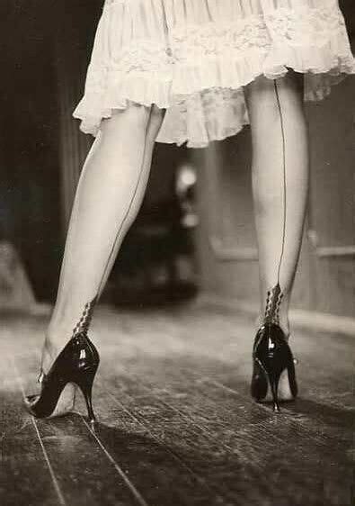 Unknown Photogragher Pin Up In Stocking 1950′s Pretty In 2019 Vintage Stockings Silk