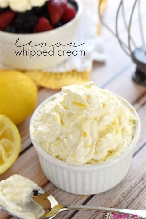 If you want to make the best desserts on the planet, use flavored whipped cream—like caramel or strawberry or chocolate or even peanut butter. Luscious Lemon Desserts | 1010 Park Place