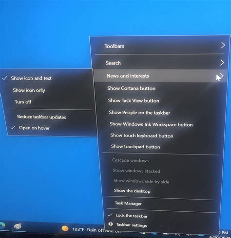 How To Disable News And Interests On Windows 10 Taskbar