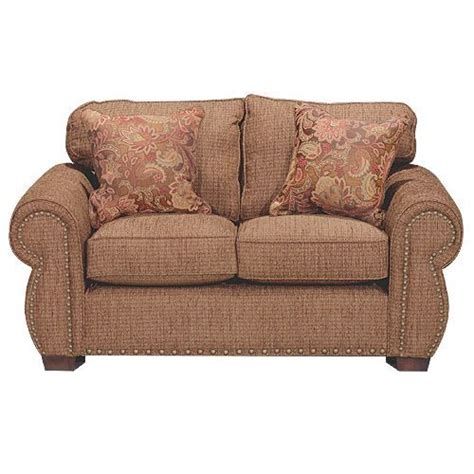 Maybe you would like to learn more about one of these? Southport 65 Inch Spice Upholstered Loveseat | Traditional ...