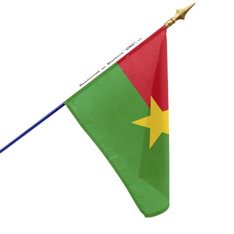 Drapeau Burkina Faso Drapeau Pays Disponible En Plusieurs Tailles