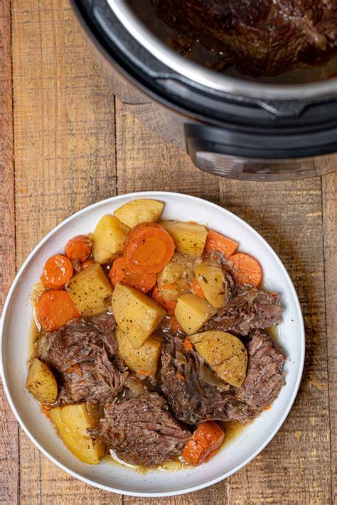 instant pot beef pot roast recipe dinner then dessert