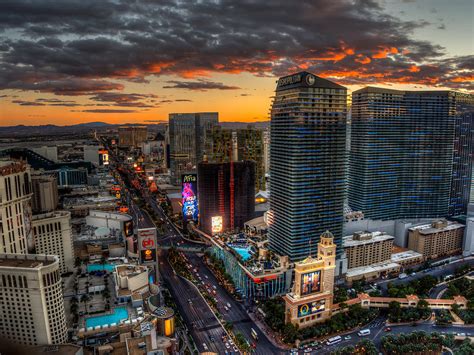 Sunset View Over Las Vegas Strip Photograph By Beau Rogers Fine Art