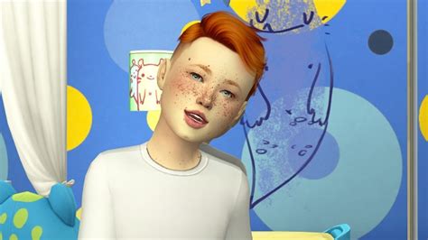 Anto Atreus Hair Kids And Toddler By Thiago Mitchell At Redheadsims