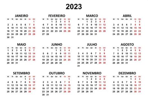 Calendário 2023 Para Imprimir Feriados E Datas Comemorativas Em 2022