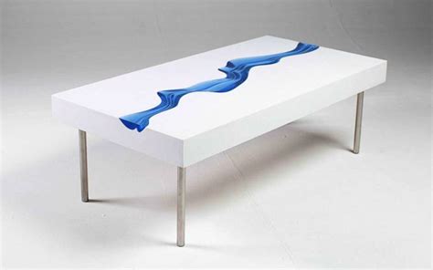 Live edge bookmatched table top sets. 22 Unique River Tables to Beautify Your Living Room