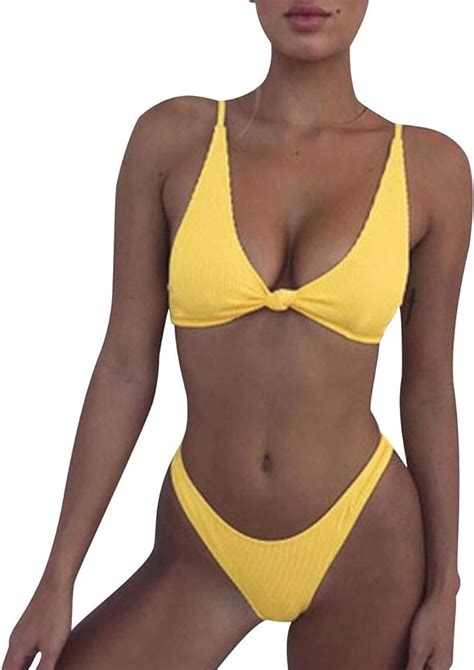 Bikini Brasile O Triangulo Talle Alto Bikinis Con Relleno Mujer Ba Ador