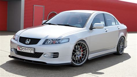 Front Splitter Honda Accord Vii Type S Gloss Black Our Offer Honda