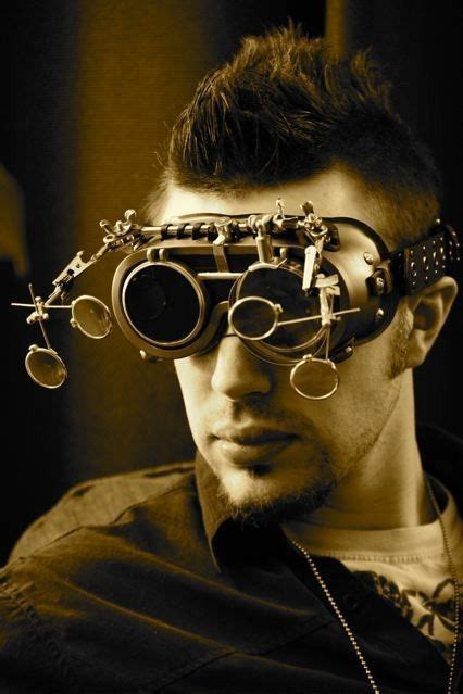 New Five Lens Steampunk Sleepy Hollow Unisex Mad Scientist Goggles Larp