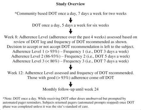 Directly Observed Therapy Dot Study Overview Download Scientific