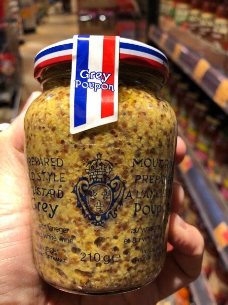 Grey Poupon Old Style Wholegrain Mustard With White Wine 1source
