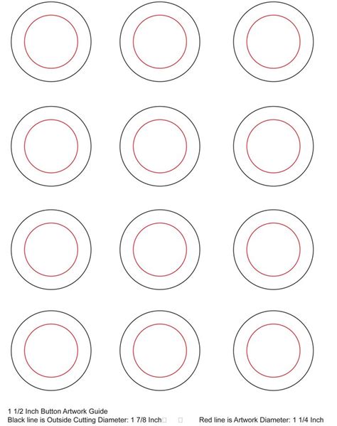 Image Result For 15 Inch Button Template Templates Printable Free