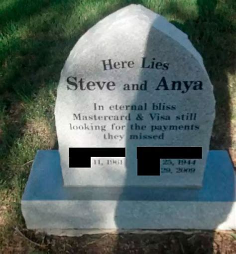 50 Awesome Tombstones By People With An Immortal Sense Of Humor DeMilked