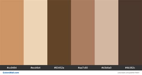 Brown Ux Leafs Blur Colours Brand Color Palette Hex Color Palette