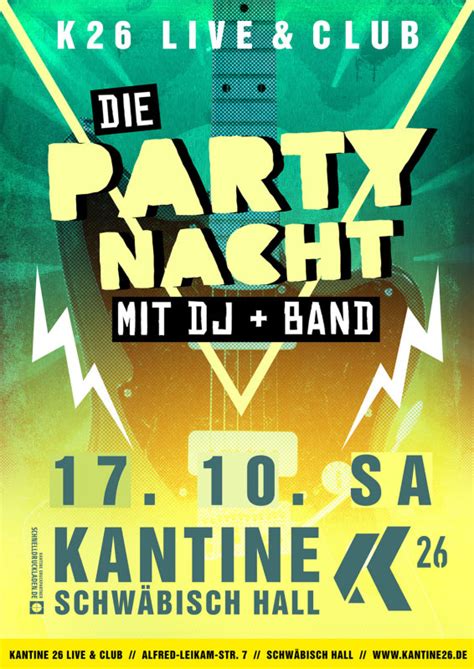 Party K26 Live And Club Die Partynacht Mit Dj Und Band Kantine 26