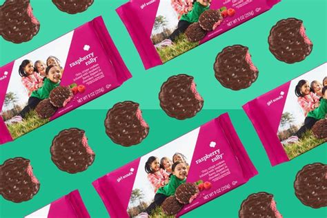 New Girl Scout Cookie Raspberry Rally Announced For 2023 Season In 2022 Girl Scout Cookies