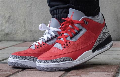 Jordan 3 Chicago All Star Red Cement Release Date Is Closer Fastsole