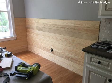 How To Install A Plank Wall At Home With The Barkers