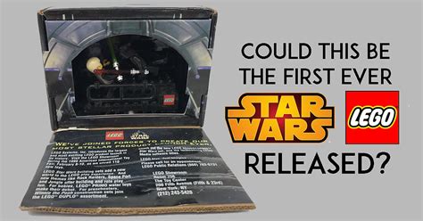 First Ever Star Wars Lego Set Released In 1999 Ebay