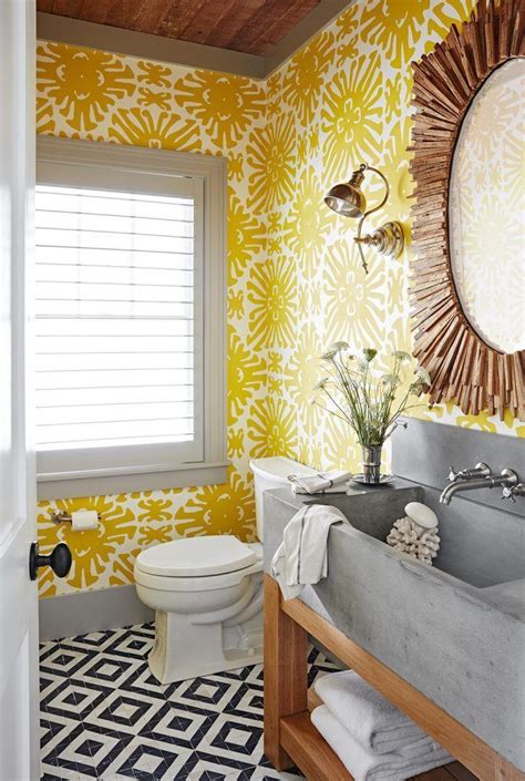 38+ Most Noticeable Wallpaper Accent Wall Bathroom - beterhome