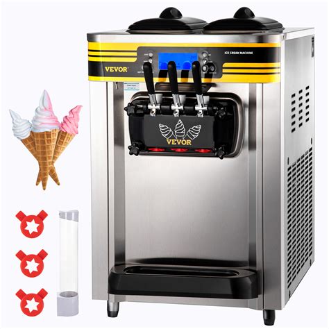 Vevor Softijsmachines Ice Cream Machine Commerci Le Softijsmachine Ijsmachine W L H