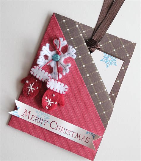 Double Pocket Fold Card Christmas T Card Christmas Cards Handmade